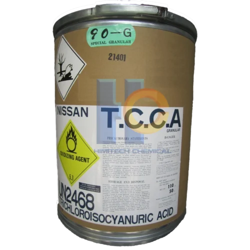 Hóa chất Trichloroisocyanuric Acid – TCCA - Hóa Chất Himitech - Công Ty TNHH Xuất Nhập Khẩu Công Nghệ Himitech